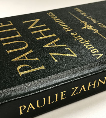 Leather hardcover